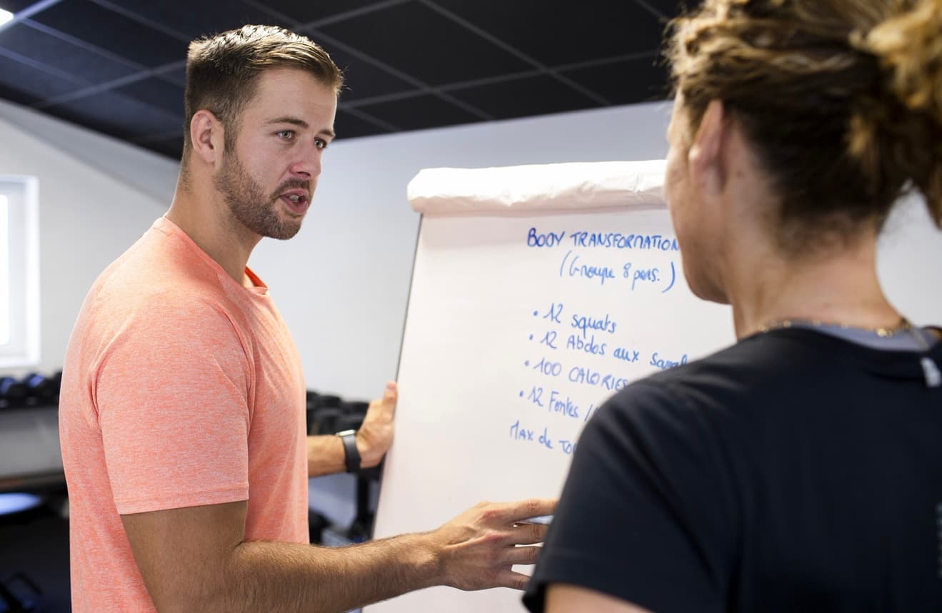 Romain, coach sportif à distance